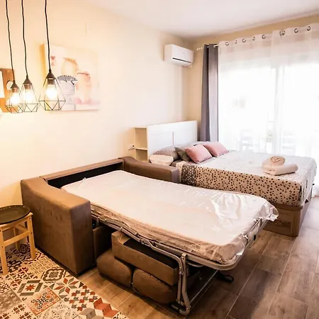 Bella Aura Acogedor Estudio Con Terraza En El Centro Torremolinos